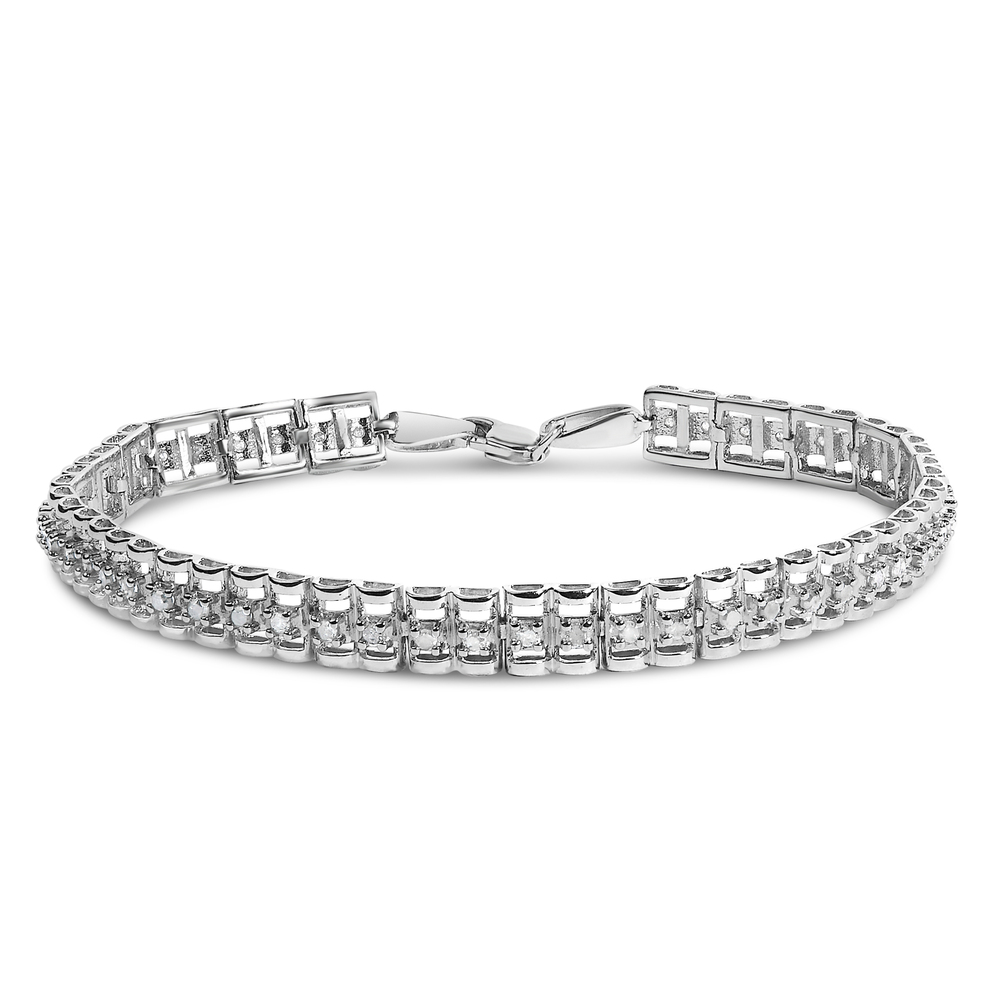 .925 Sterling Silver 1.0 Cttw Rose Cut
